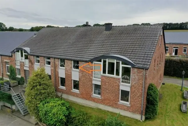 Duplex met 2 slaapkamers op de eerste verdieping