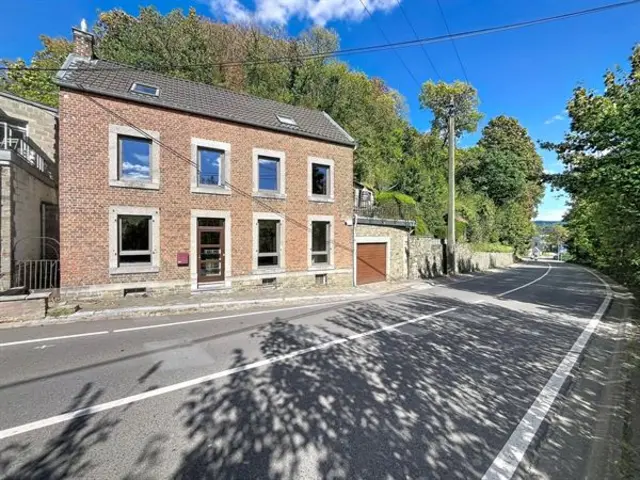 Aywaille centrum: woning met garage, terras en tuin
