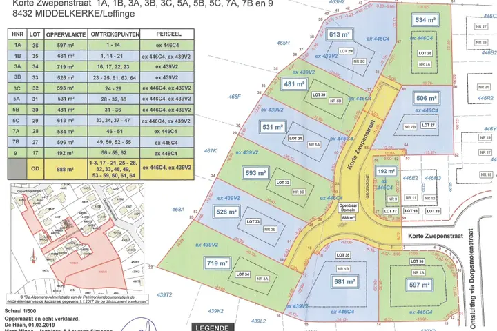 Detached building plots