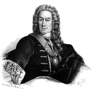 Portrait gravé du 1er Marquis de Pombal