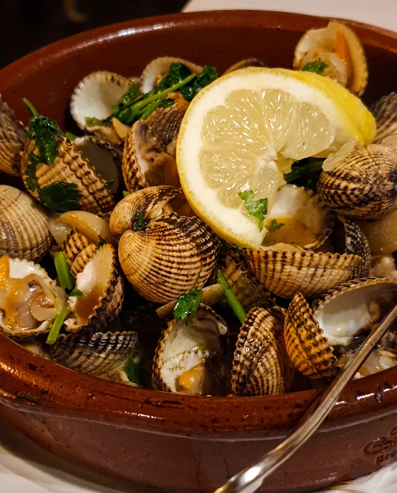 Coquillages au citron