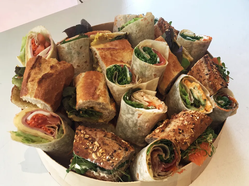 Sandwiches et wraps maison