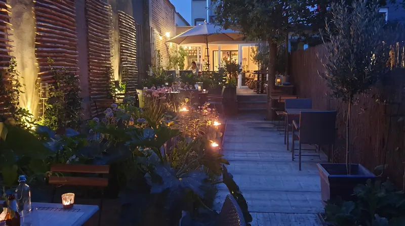 Restaurant à Waterloo avec jardin