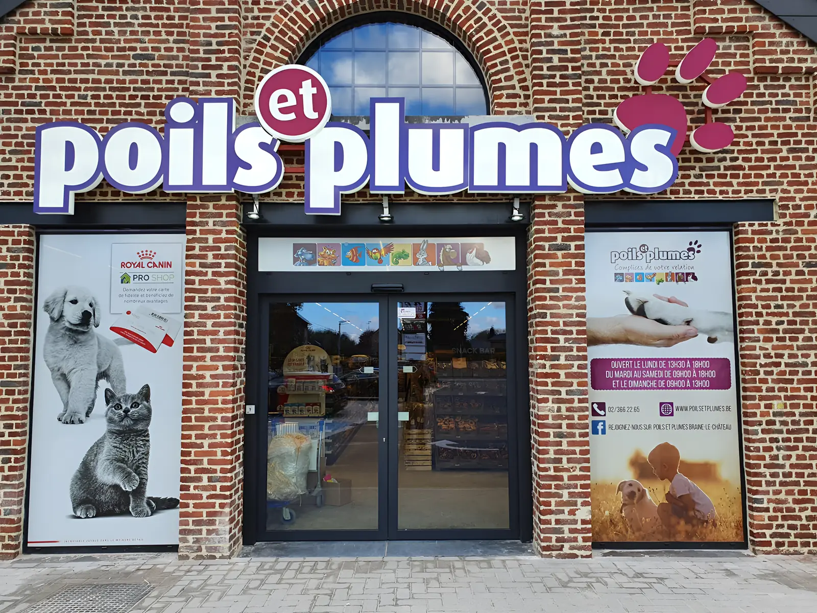 Bienvenue chez Poils & Plumes Braine-le-Château